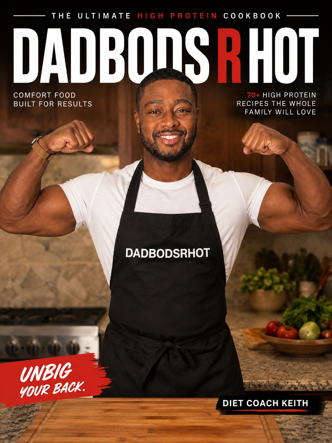 DADBODS R HOT cookbook cover